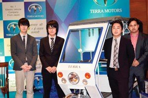 Terra Motors unveils e-rickshaws