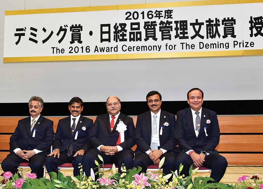 Ashok Leyland wins Deming award