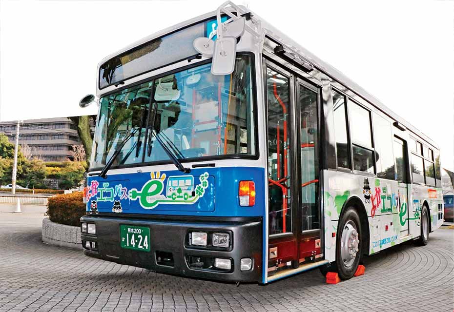 Nissan Leaf tech for electric bus