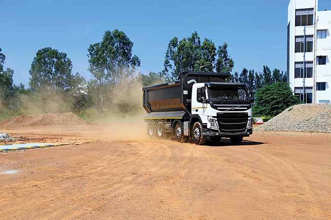 Volvo’s thrust on construction trucks
