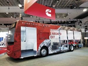 Cummins drives CV electrification