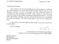 Inland World Logistics receives testimonial from ISRO