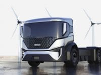 Nikola refuse truck