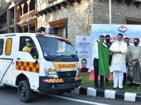 Hero MotoCorp provides 13 Advanced Life Support Ambulances To Uttarakhand