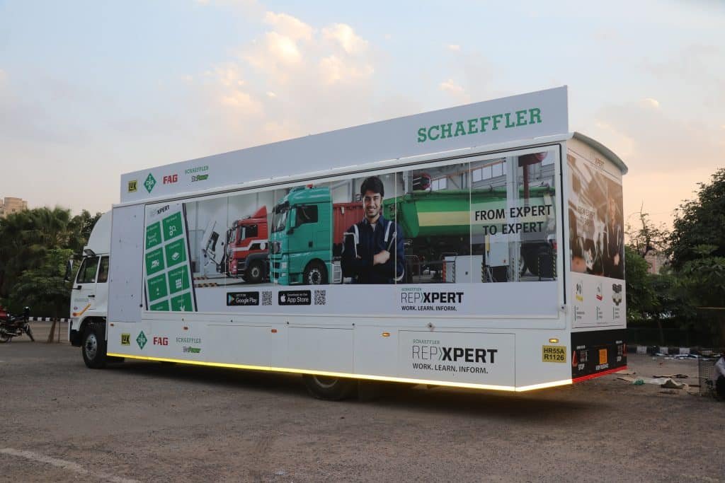 Schaeffler’s REPXPERT technical training van to empower the commercial vehicle segment