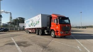 Covestro Implements Electric Trucks for Short-Distance Chemical Shuttling at Shanghai