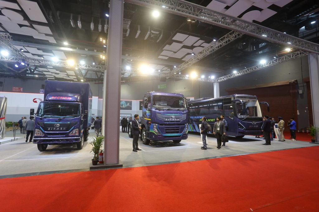 VECV displays Made-in-India & Future Ready mobility solutions at Bharat Mobility Global Expo 2024