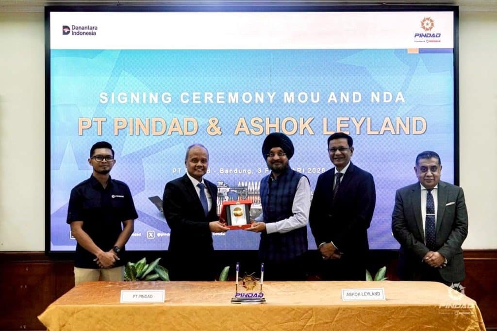 Ashok Leyland, PT Pindad Sign MoU for Joint Development of Electric Buses and Defence Vehicles for Indonesia